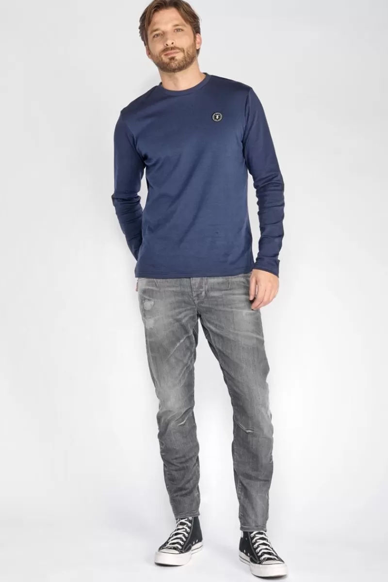 Le Temps des Cerises Coupe Tapered-Alost 900/3 Tapered Arque Jeans Destroy Gris N°1 Grey