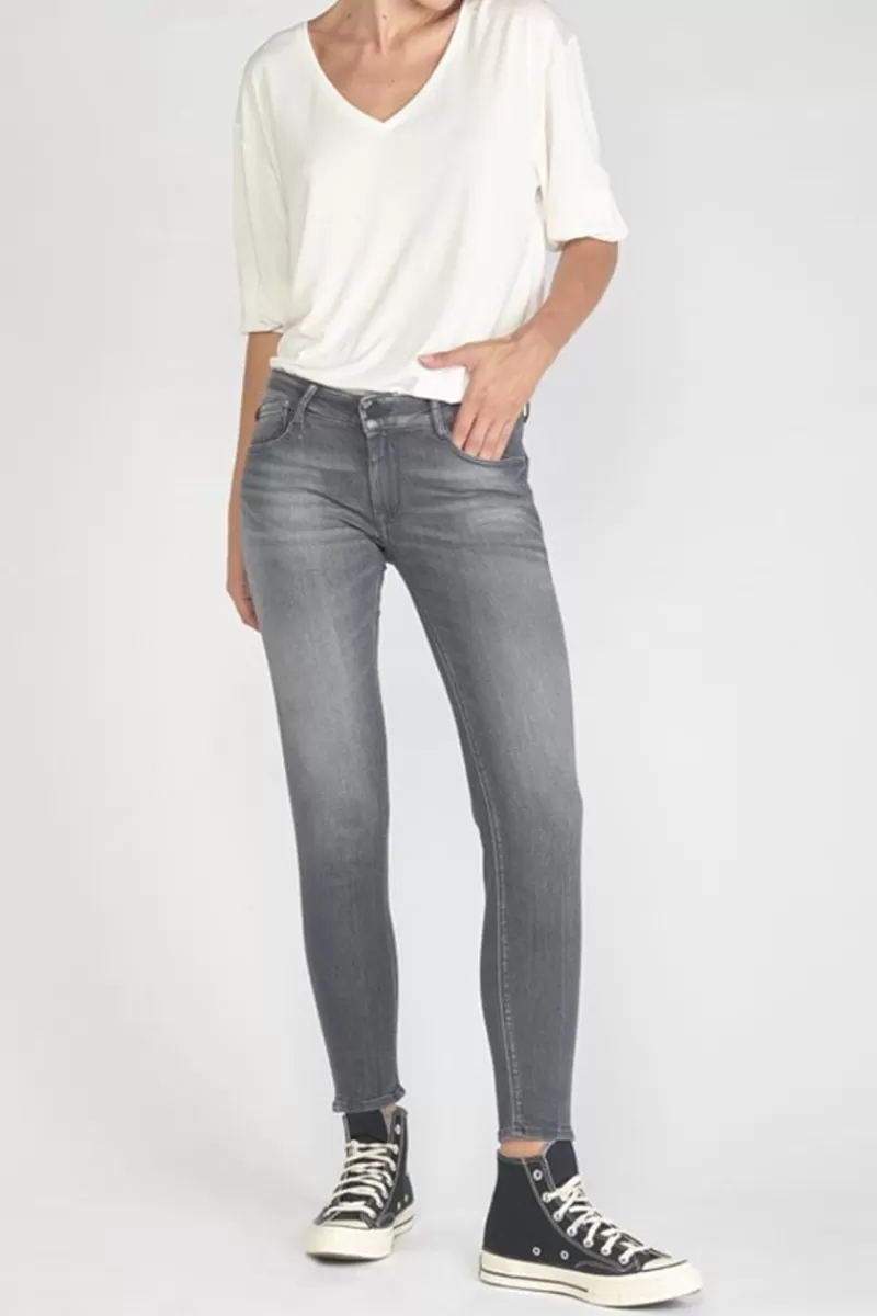 Le Temps des Cerises Coupe Slim-Amick Pulp Slim 7/8Eme Jeans Gris N°2 Grey