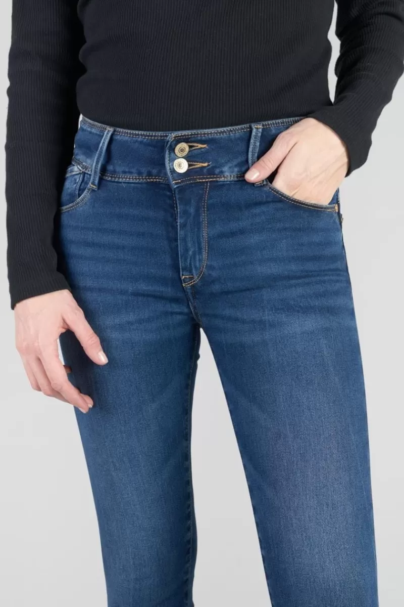 Le Temps des Cerises Coupe Slim-Asti Ultra Pulp Slim Taille Haute 7/8Eme Jeans Bleu N°2 Blue