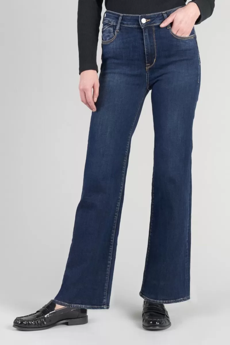 Le Temps des Cerises Coupe Regular-Basic Pulp Regular Taille Haute 7/8Eme Jeans Bleu N°1 Blue