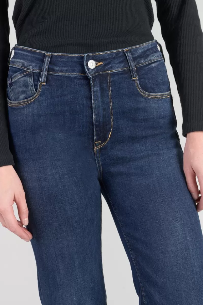 Le Temps des Cerises Coupe Regular-Basic Pulp Regular Taille Haute 7/8Eme Jeans Bleu N°1 Blue