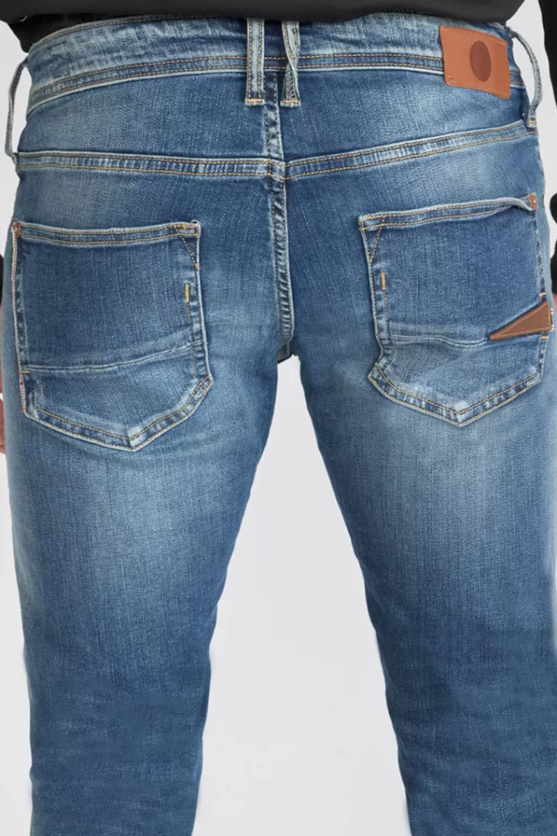 Le Temps des Cerises Coupe Regular Confort-Bellarys 800/12 Regular Jeans Destroy Vintage Bleu N°3 Blue