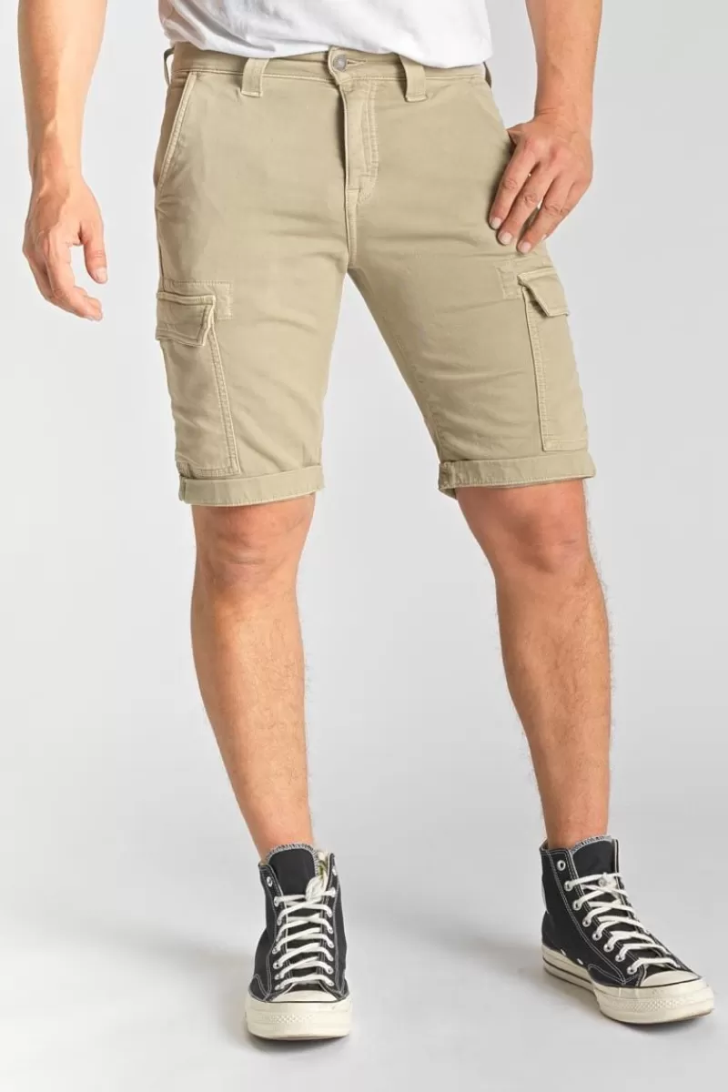 Le Temps des Cerises Bermudas-Bermuda Army Jogg Damon Beige Nomad