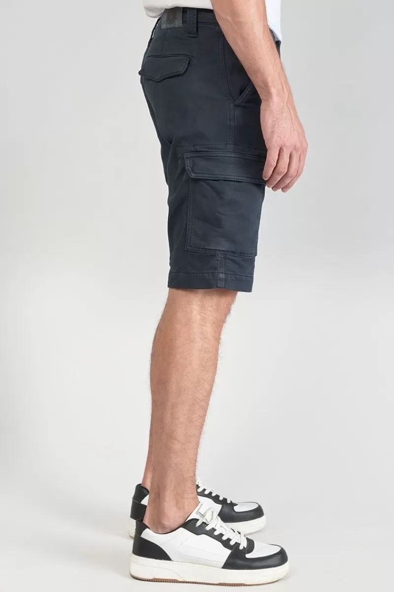 Le Temps des Cerises Shorts & Bermudas-Bermuda Army Jogg Damon Bleu Nuit Eclipse