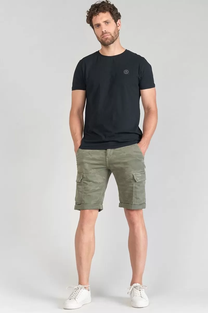 Le Temps des Cerises Shorts & Bermudas-Bermuda Army Jogg Damon Kaki Camo Khaki Camo