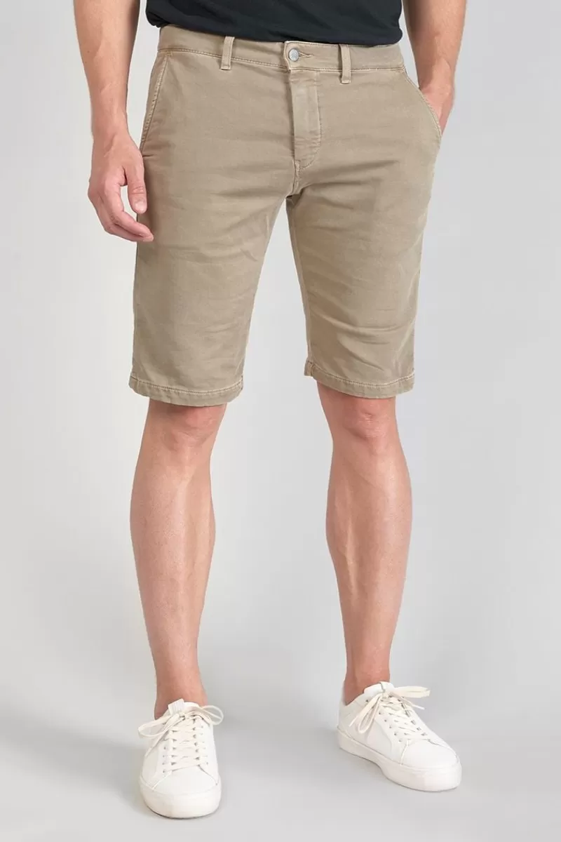 Le Temps des Cerises Shorts & Bermudas-Bermuda Chino Jogg Swoop Beige Sable Sahara