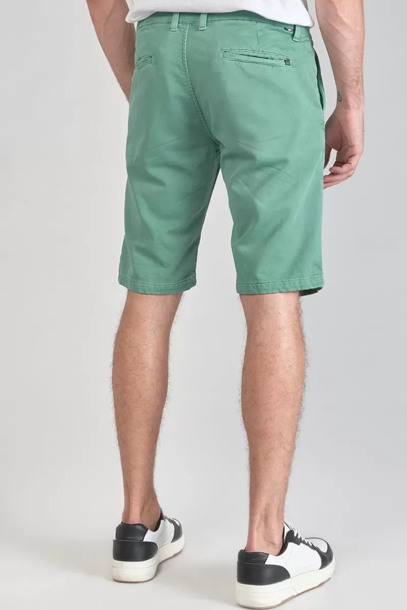 Le Temps des Cerises Shorts & Bermudas-Bermuda Chino Jogg Swoop Vert D'Eau Oil