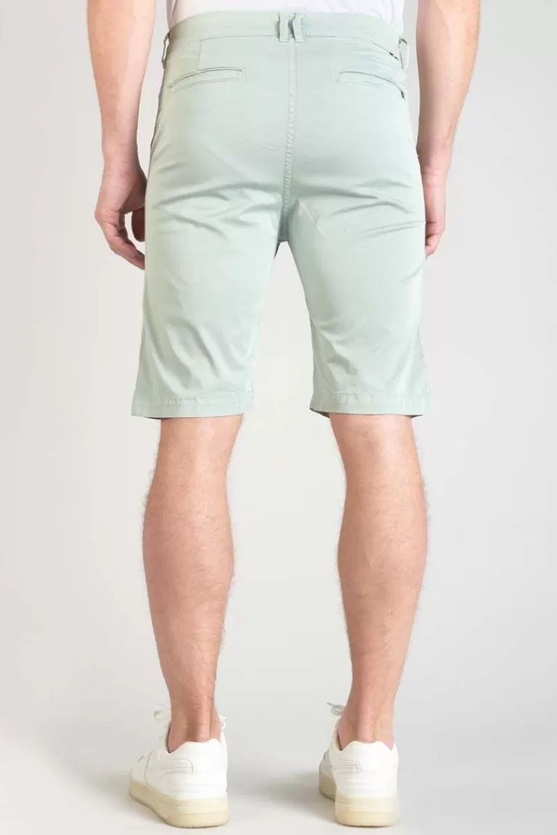 Le Temps des Cerises Shorts & Bermudas-Bermuda Dromel Vert D'Eau Clair Grey Mist