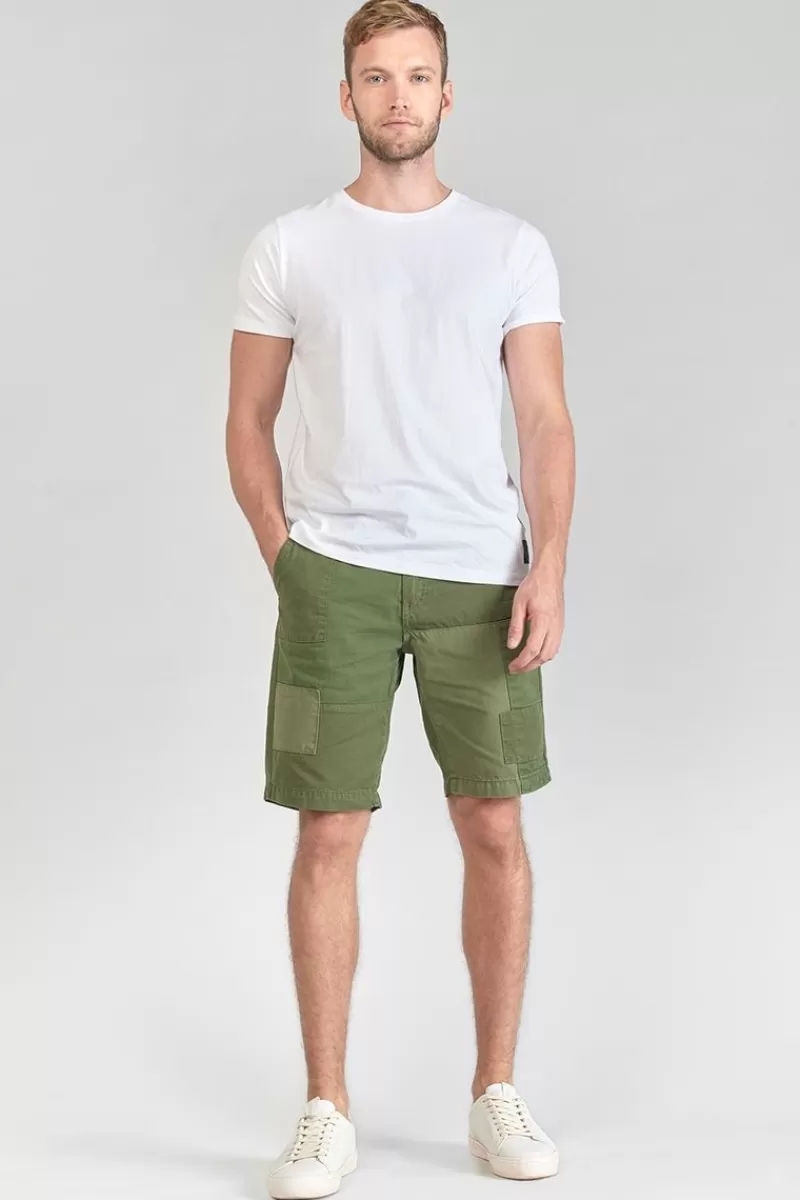 Le Temps des Cerises Shorts & Bermudas-Bermuda Luberon Kaki Vert Khaki