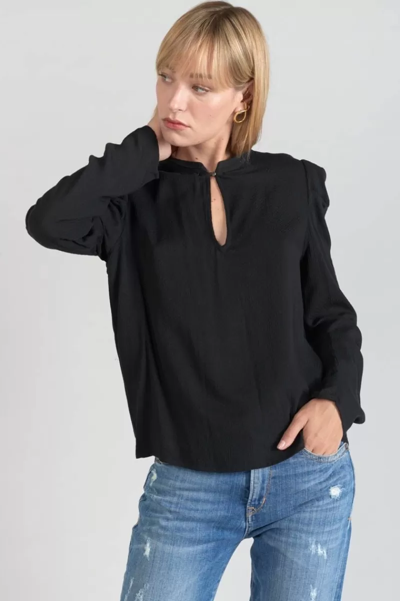 Le Temps des Cerises Tops-Blouse Sterenn Noire Black