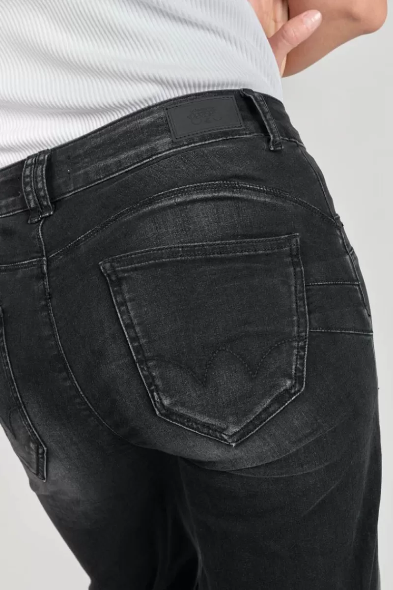 Le Temps des Cerises Taille Haute-Bran Pulp Flare Taille Haute Jeans Noir N°1 Black / Black