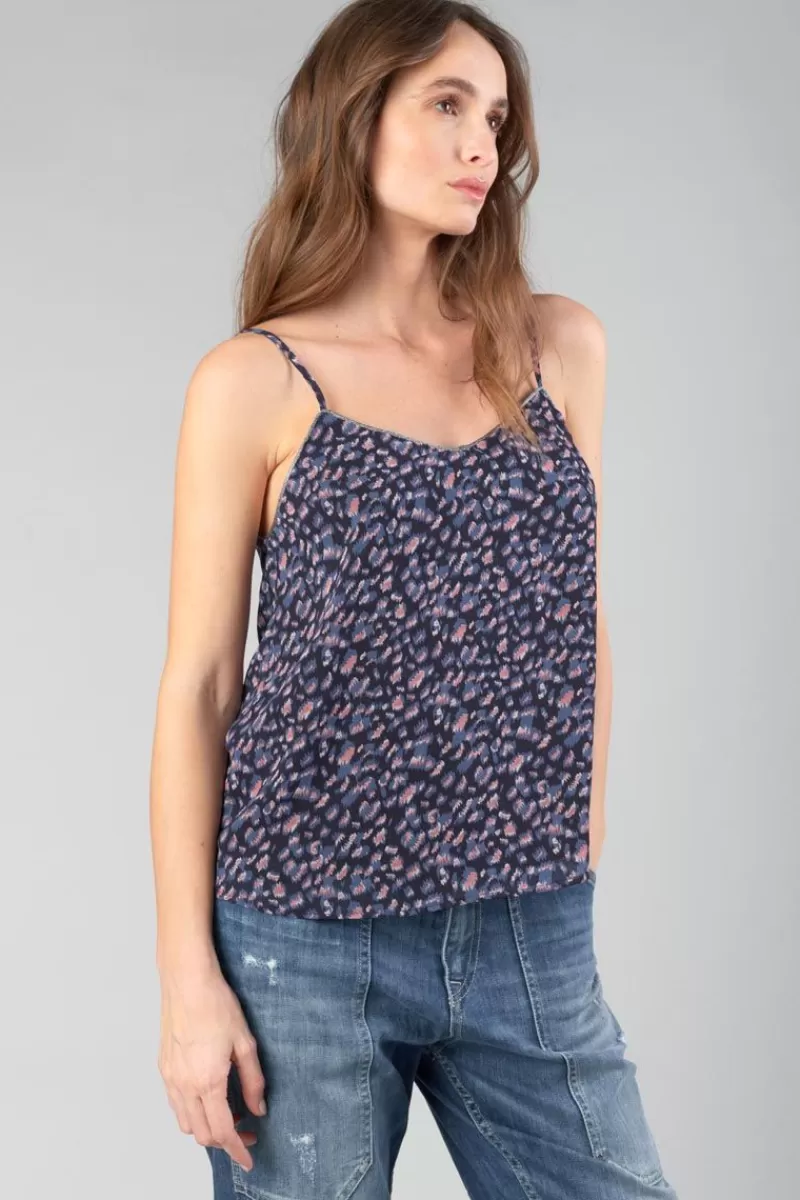 Le Temps des Cerises Tops-Caraco Vega A Motif Leopard Stone Love