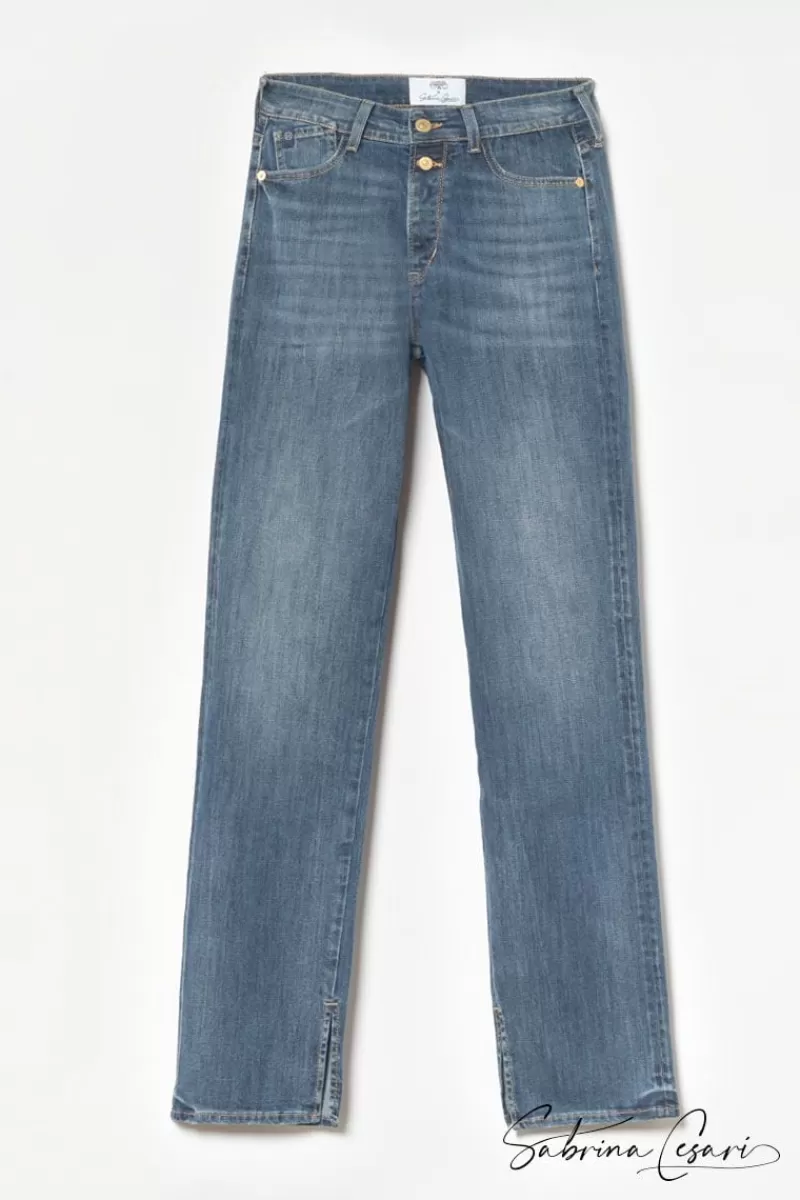 Le Temps des Cerises Coupe Regular-Collab @Sabrinacsari Roma 400/19 Mom Taille Haute Jeans Bleu N°1 Blue
