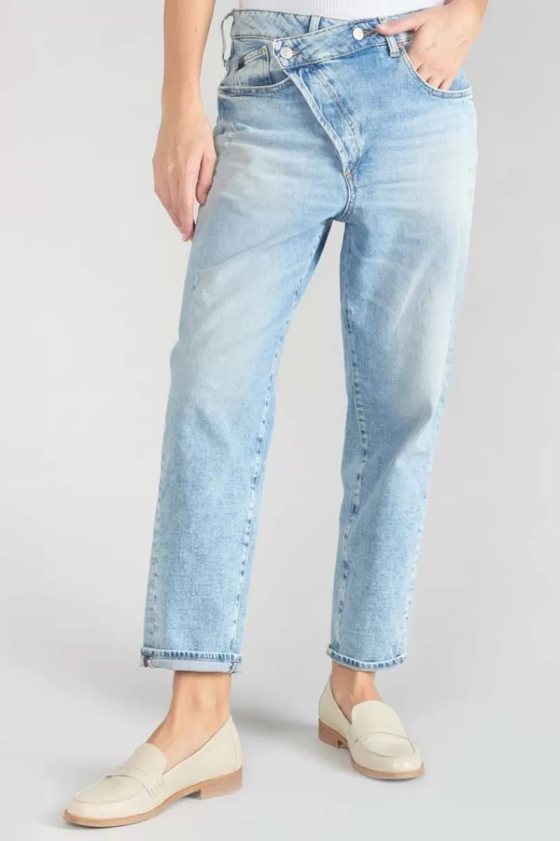 cosy_boyfit_eme_jeans_destroy_bleu_n_2.webp Le Temps des Cerises Coupe Boyfit-Cosy Boyfit 7/8Eme Jeans Destroy Bleu N°5 Blue