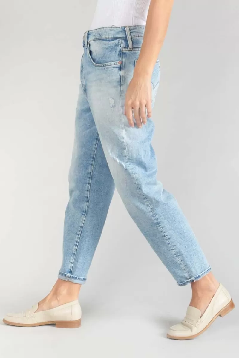 cosy_boyfit_eme_jeans_destroy_bleu_n_4.webp Le Temps des Cerises Coupe Boyfit-Cosy Boyfit 7/8Eme Jeans Destroy Bleu N°5 Blue