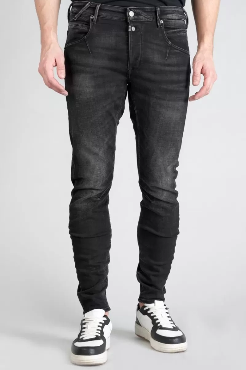 Le Temps des Cerises Coupe Tapered-Cravan 900/3 Tapered Arque Jeans Noir N°1 Black / Black