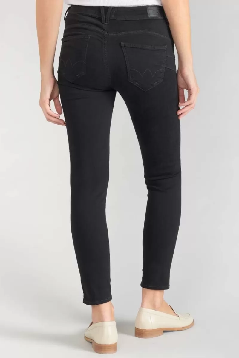 Le Temps des Cerises Coupe Slim-Dado Pulp Slim Taille Haute 7/8Eme Jeans Noir N°0 Black / Black
