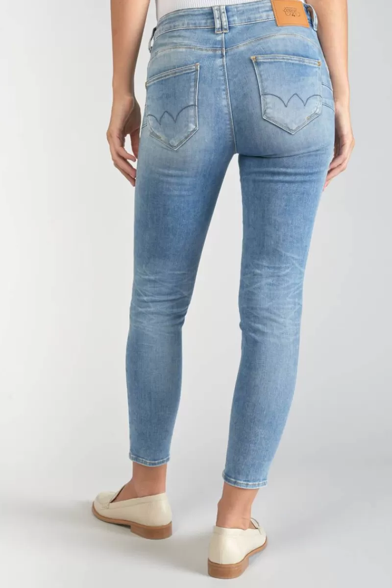 Le Temps des Cerises Coupe Slim-Dari Pulp Slim Taille Haute 7/8Eme Jeans Bleu N°4 Blue