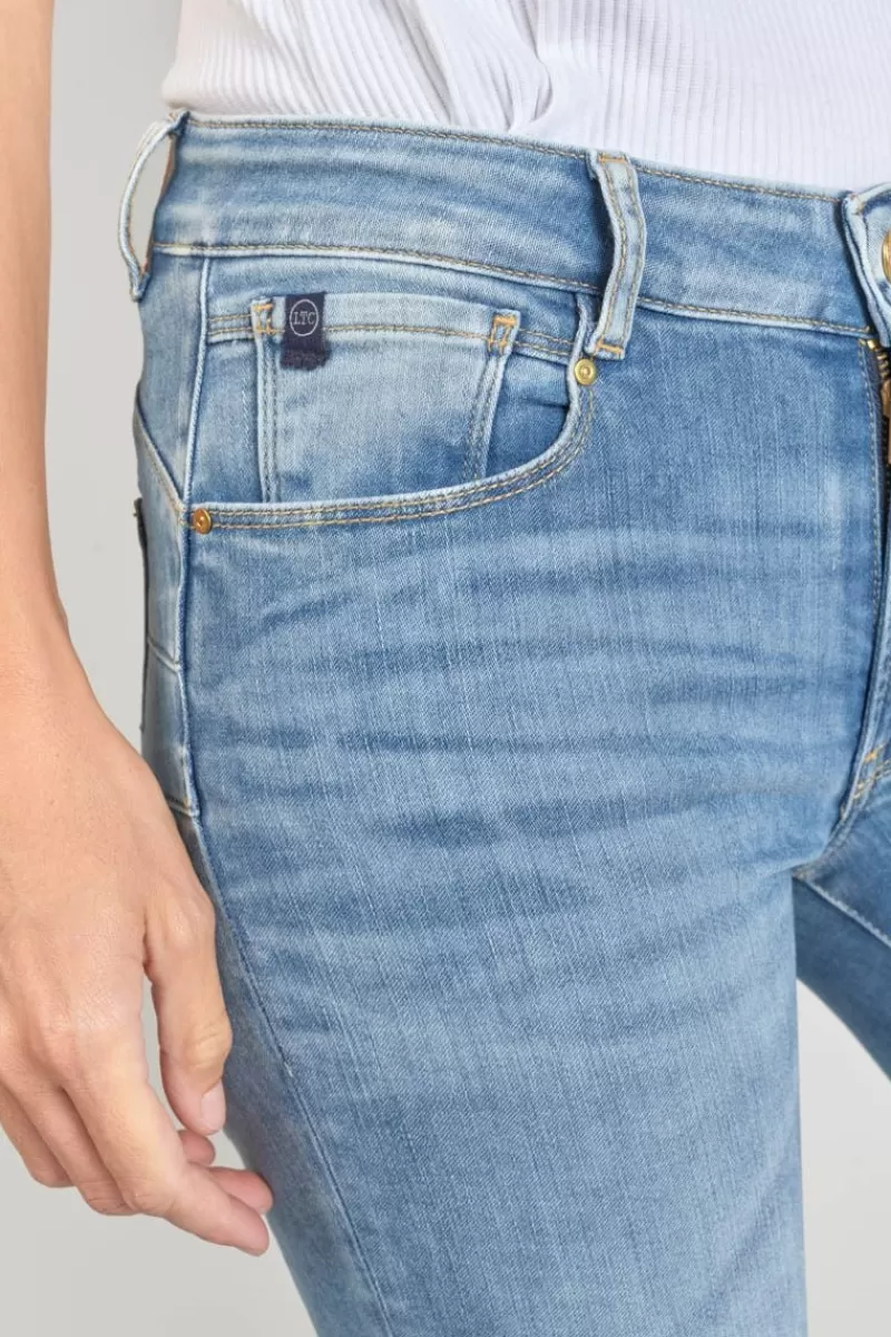 Le Temps des Cerises Coupe Slim-Dari Pulp Slim Taille Haute 7/8Eme Jeans Bleu N°4 Blue