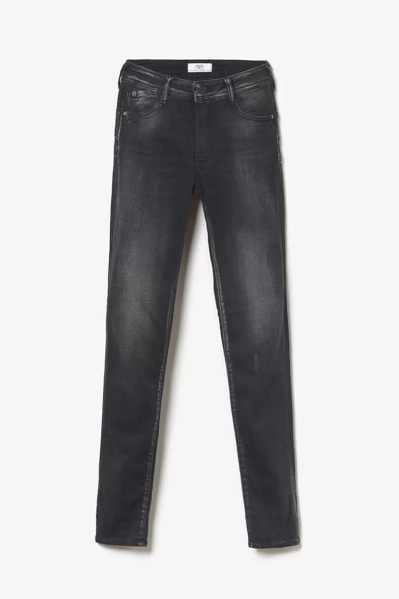 Le Temps des Cerises Coupe Slim-Foley Pulp Slim Taille Haute Jeans Noir N°1 Black / Black