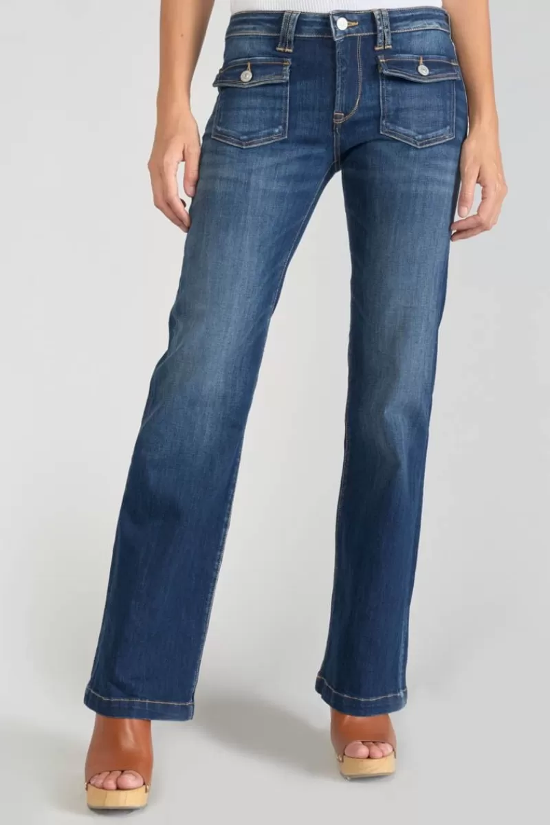 Le Temps des Cerises Coupe Flare / Bootcut-Four Flare Jeans Bleu N°2 Blue