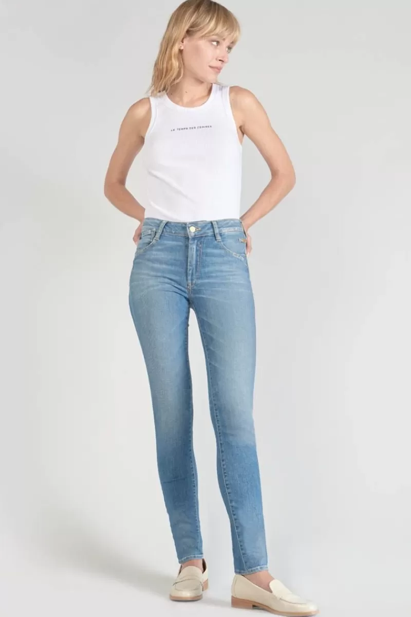 Le Temps des Cerises Coupe Slim-Houp Pulp Slim Taille Haute Jeans Bleu N°3 Blue