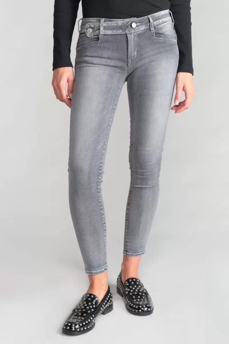 Le Temps des Cerises Coupe Slim-Jarry Pulp Slim 7/8Eme Jeans Gris N°3 Grey