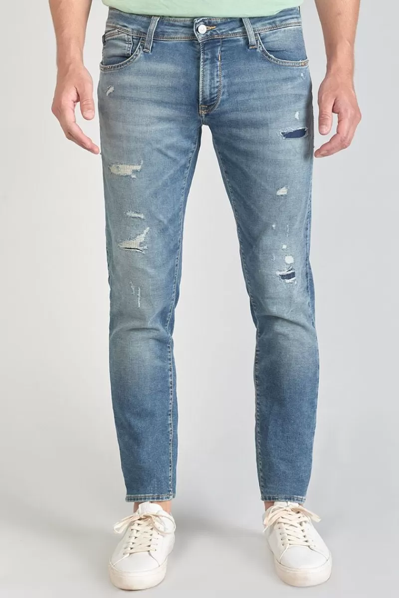 Le Temps des Cerises Coupe Adjusted-Jogg 700/11 Adjusted Jeans Destroy Bleu N°4 Blue