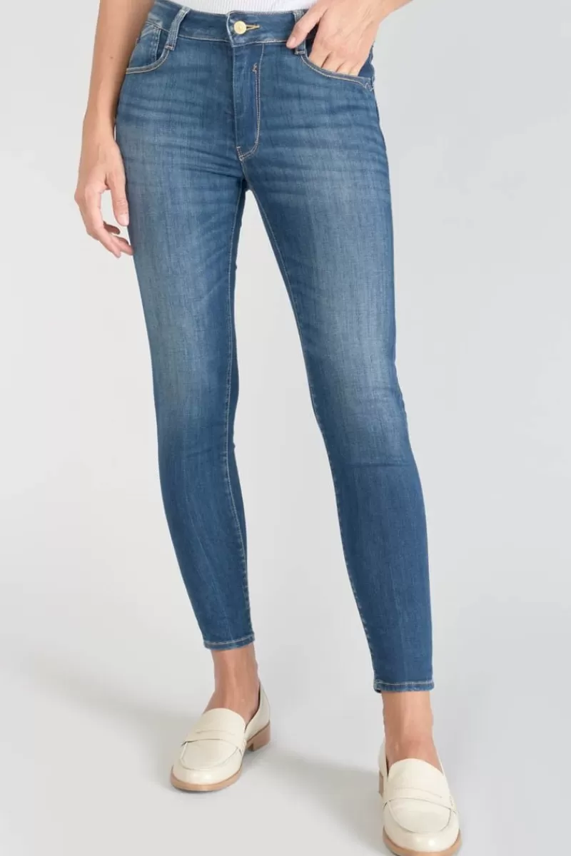 Le Temps des Cerises Coupe Slim-Kirr Pulp Slim Taille Haute 7/8Eme Jeans Bleu N°3 Blue