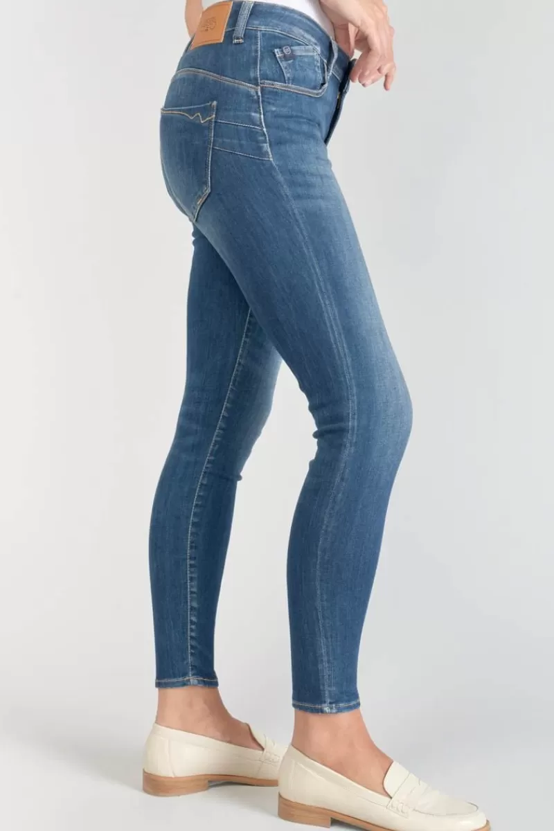 Le Temps des Cerises Coupe Slim-Kirr Pulp Slim Taille Haute 7/8Eme Jeans Bleu N°3 Blue