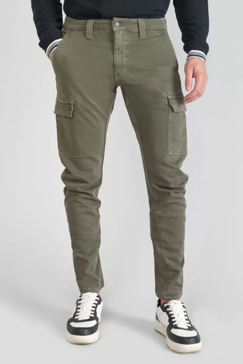 Le Temps des Cerises Pantalons & Chinos-Koge Army Jogg Tapered Arque Kaki Aloe