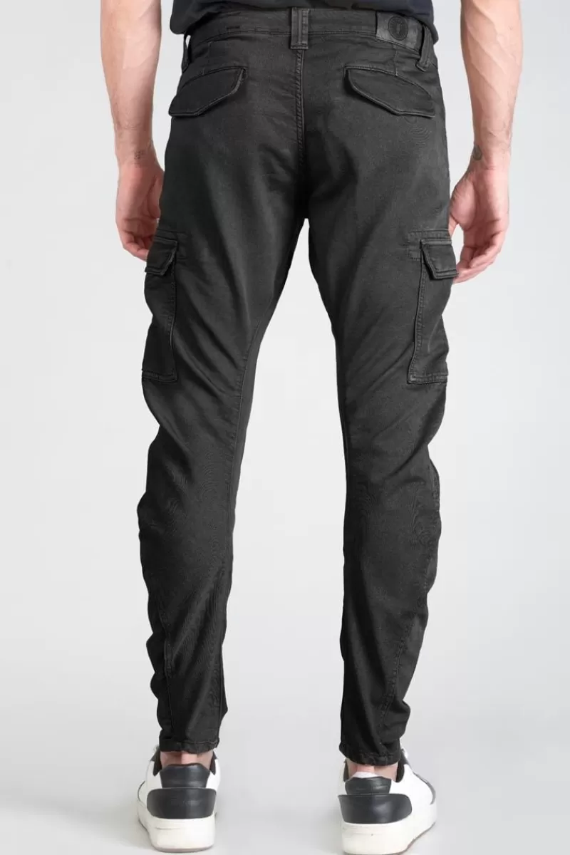 Le Temps des Cerises Pantalons & Chinos-Koge Army Jogg Tapered Arque Noir Black