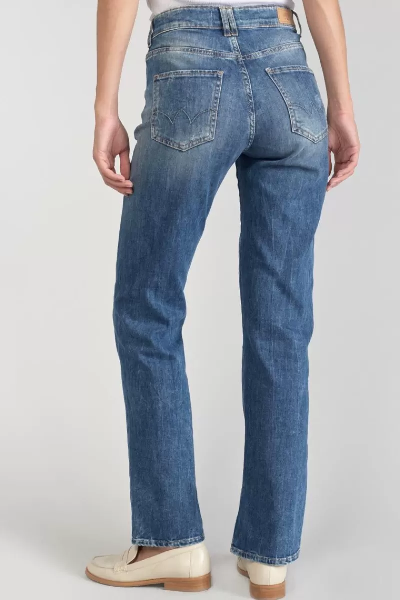 Le Temps des Cerises Coupe Regular-Luxe 400/19 Mom Taille Haute Jeans Destroy Bleu N°2 Blue
