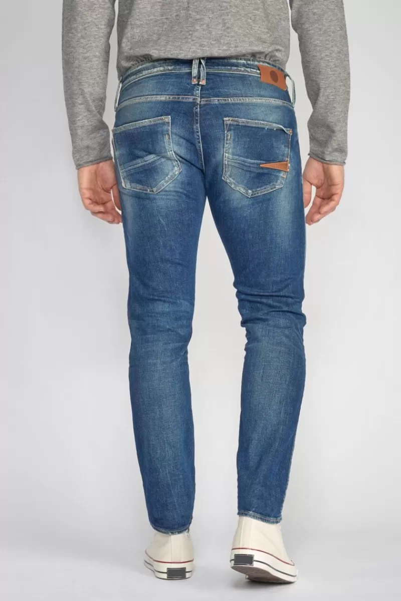 Le Temps des Cerises Coupe Adjusted-Marvin 700/11 Adjusted Jeans Destroy Vintage Bleu N°2 Blue