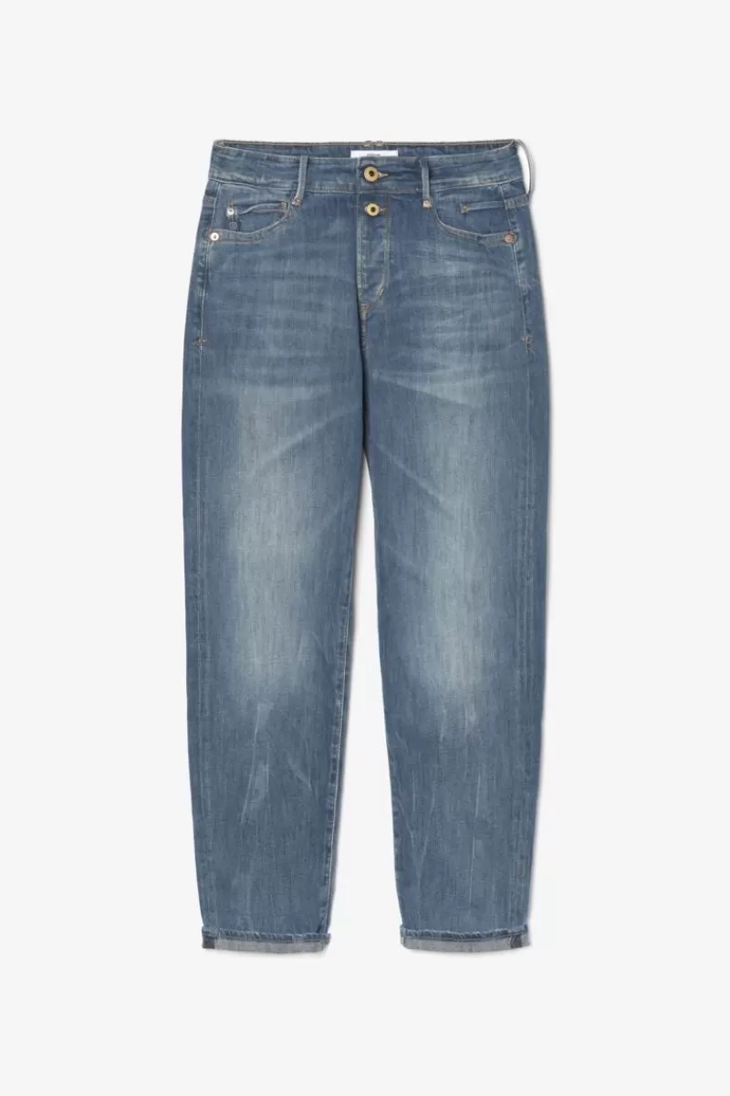 Le Temps des Cerises Coupe Regular-400/18 Mom Regular Taille Haute 7/8Eme Jeans Bleu N°2 Blue