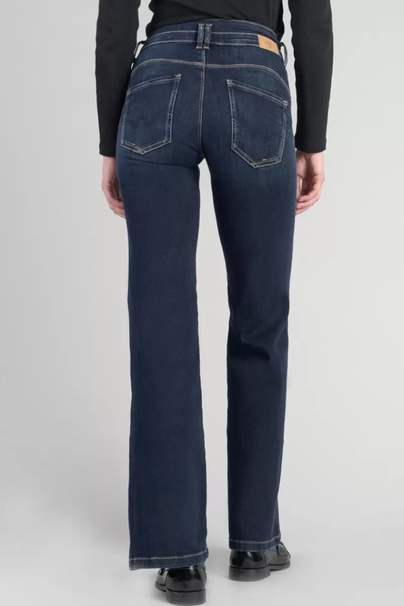 Le Temps des Cerises Taille Haute-Nancy Pulp Flare Taille Haute Jeans Bleu N°1 Blue