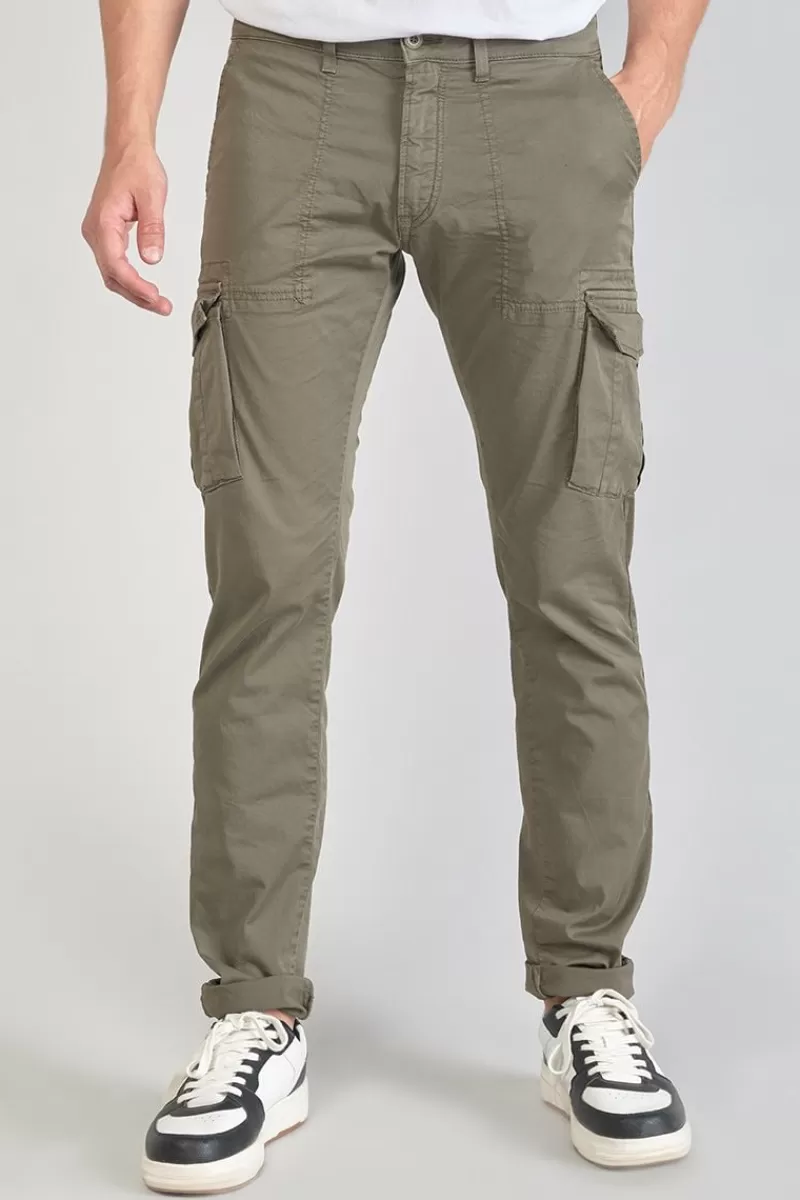 Le Temps des Cerises Pantalons & Chinos-Pantalon Cargo Lakme Kaki Khaki