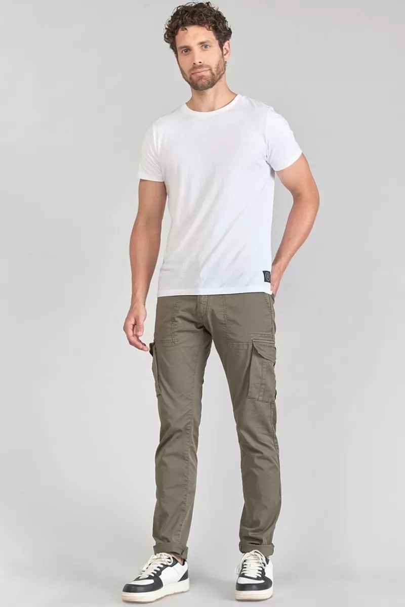 Le Temps des Cerises Pantalons & Chinos-Pantalon Cargo Lakme Kaki Khaki