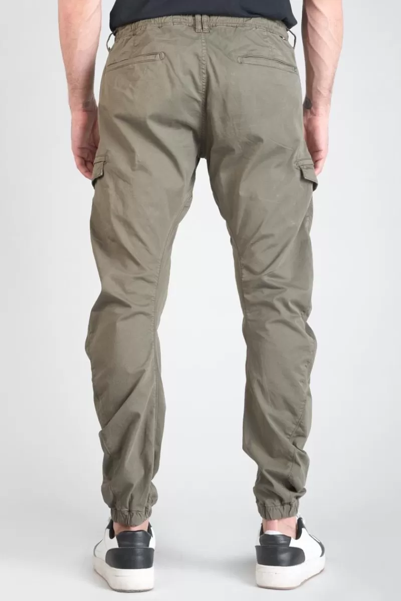 Le Temps des Cerises Pantalons & Chinos-Pantalon Cargo Vedje Kaki Khaki