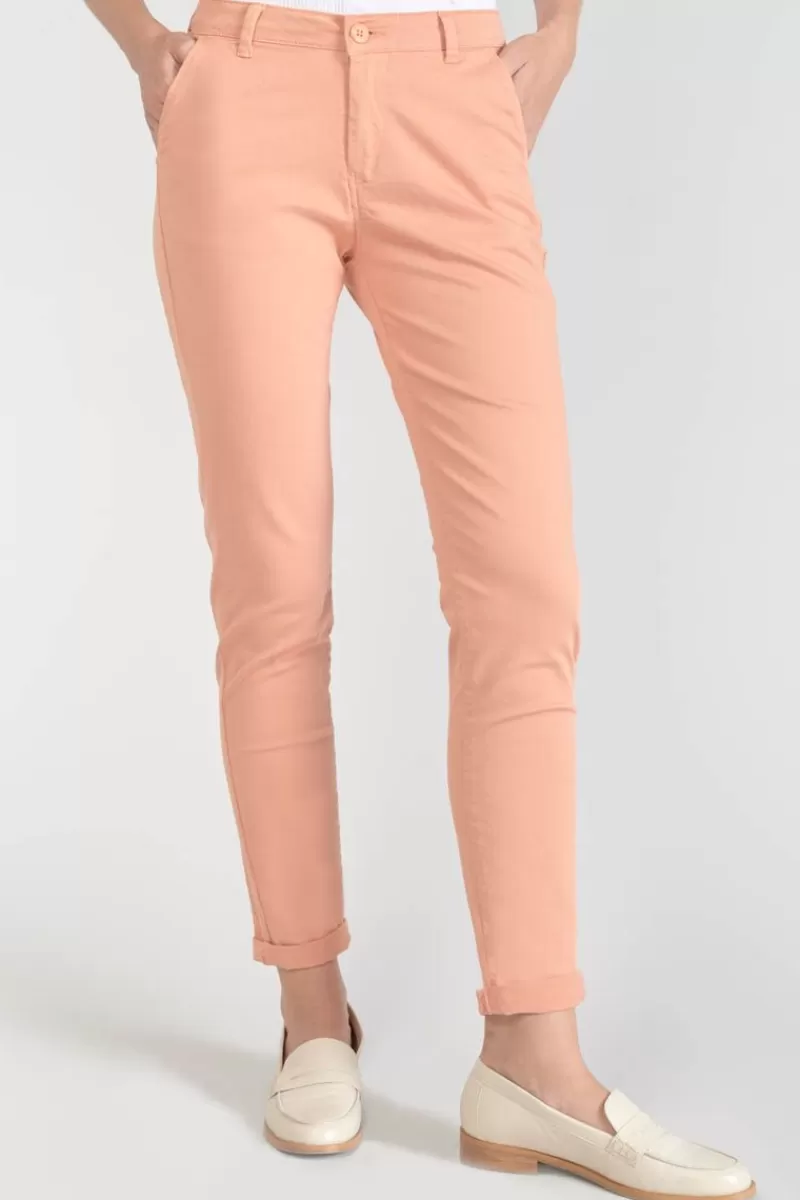 Le Temps des Cerises Pantalons & Chinos-Pantalon Chino Dyli3 Peche Canyon