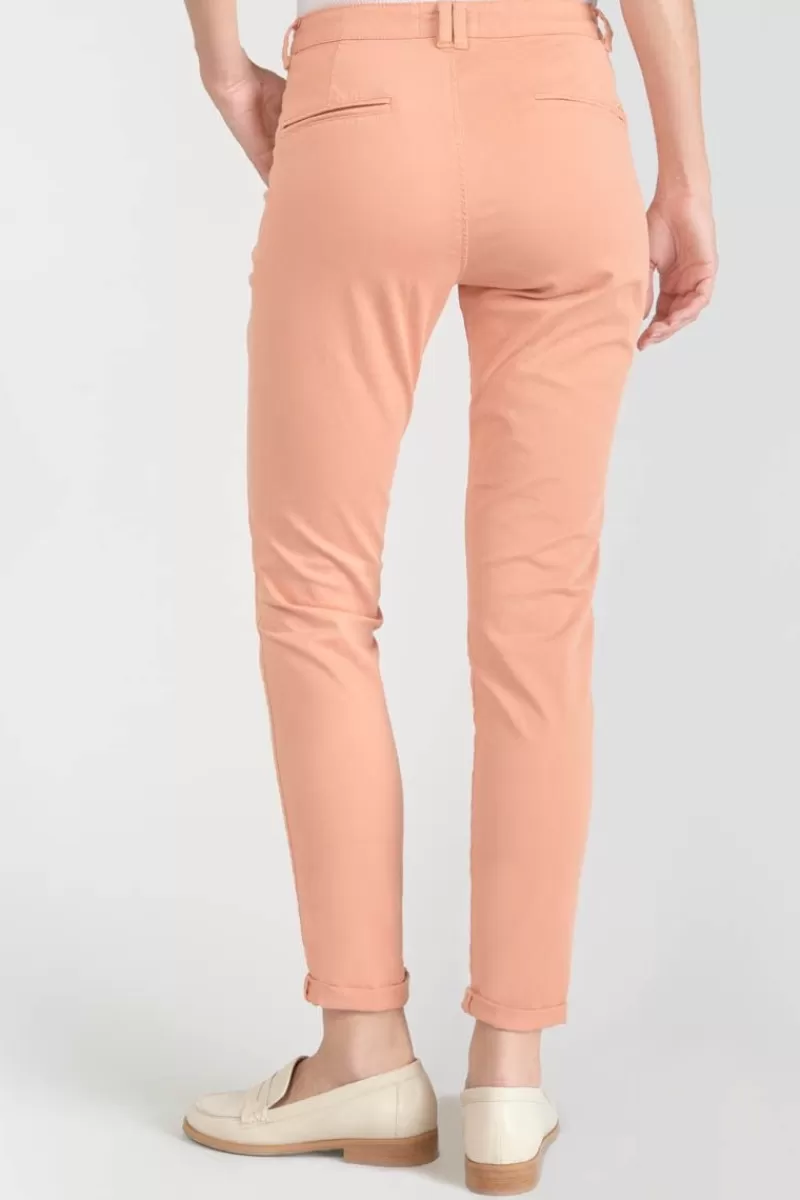 Le Temps des Cerises Pantalons & Chinos-Pantalon Chino Dyli3 Peche Canyon