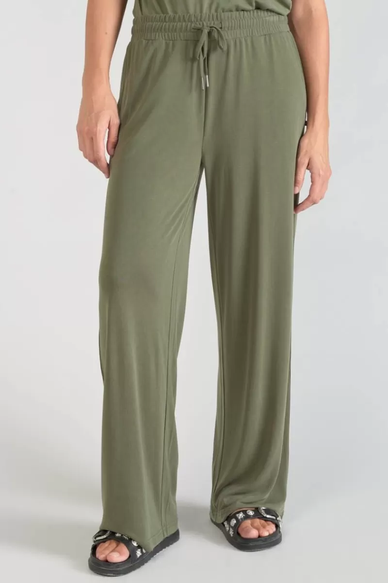 Le Temps des Cerises Pantalons & Chinos-Pantalon Fluide Judi Kaki Lizard