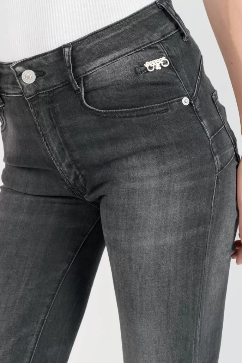 Le Temps des Cerises Coupe Slim-Peak Pulp Slim Taille Haute Jeans Noir N°1 Black / Black