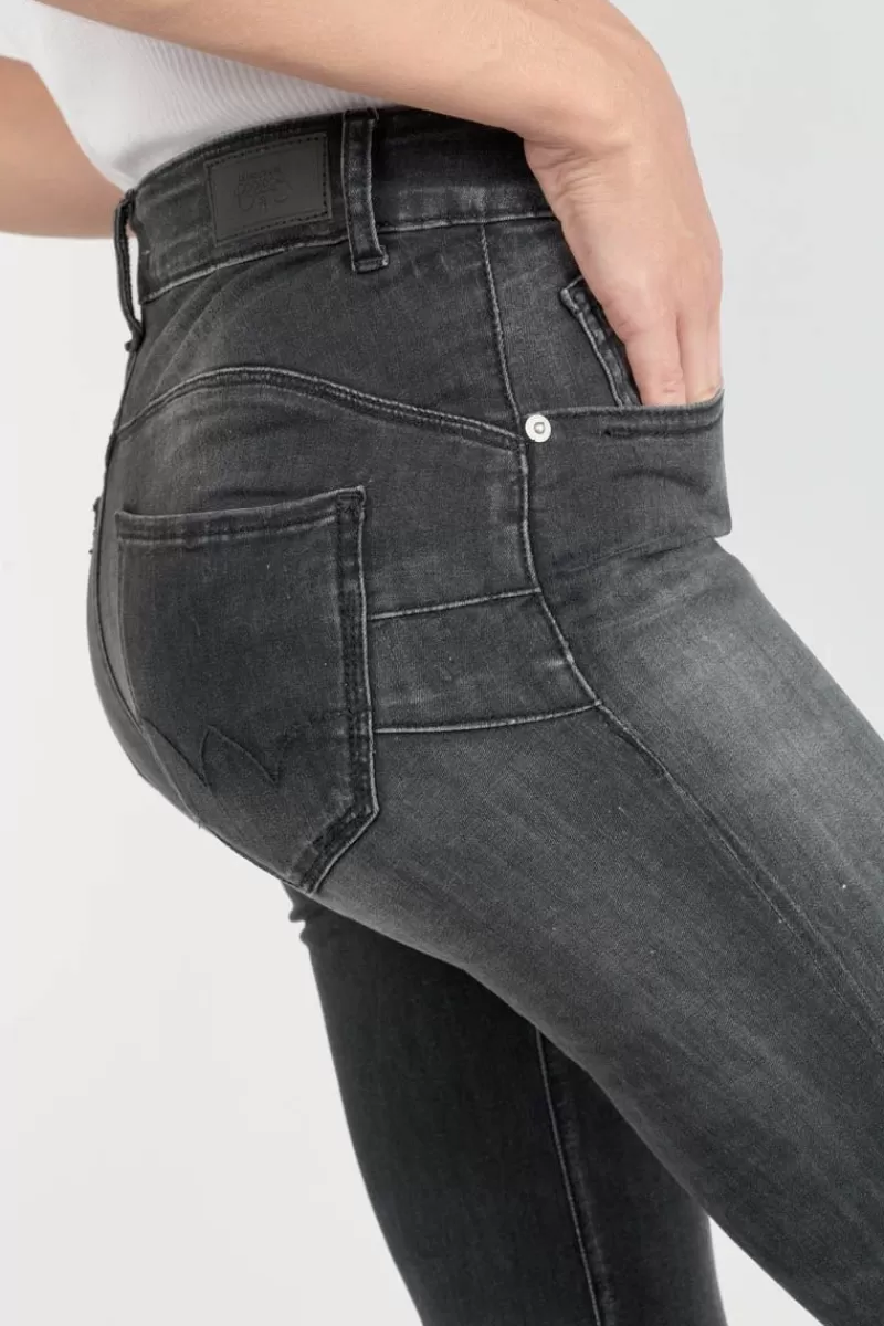 Le Temps des Cerises Coupe Slim-Peak Pulp Slim Taille Haute Jeans Noir N°1 Black / Black