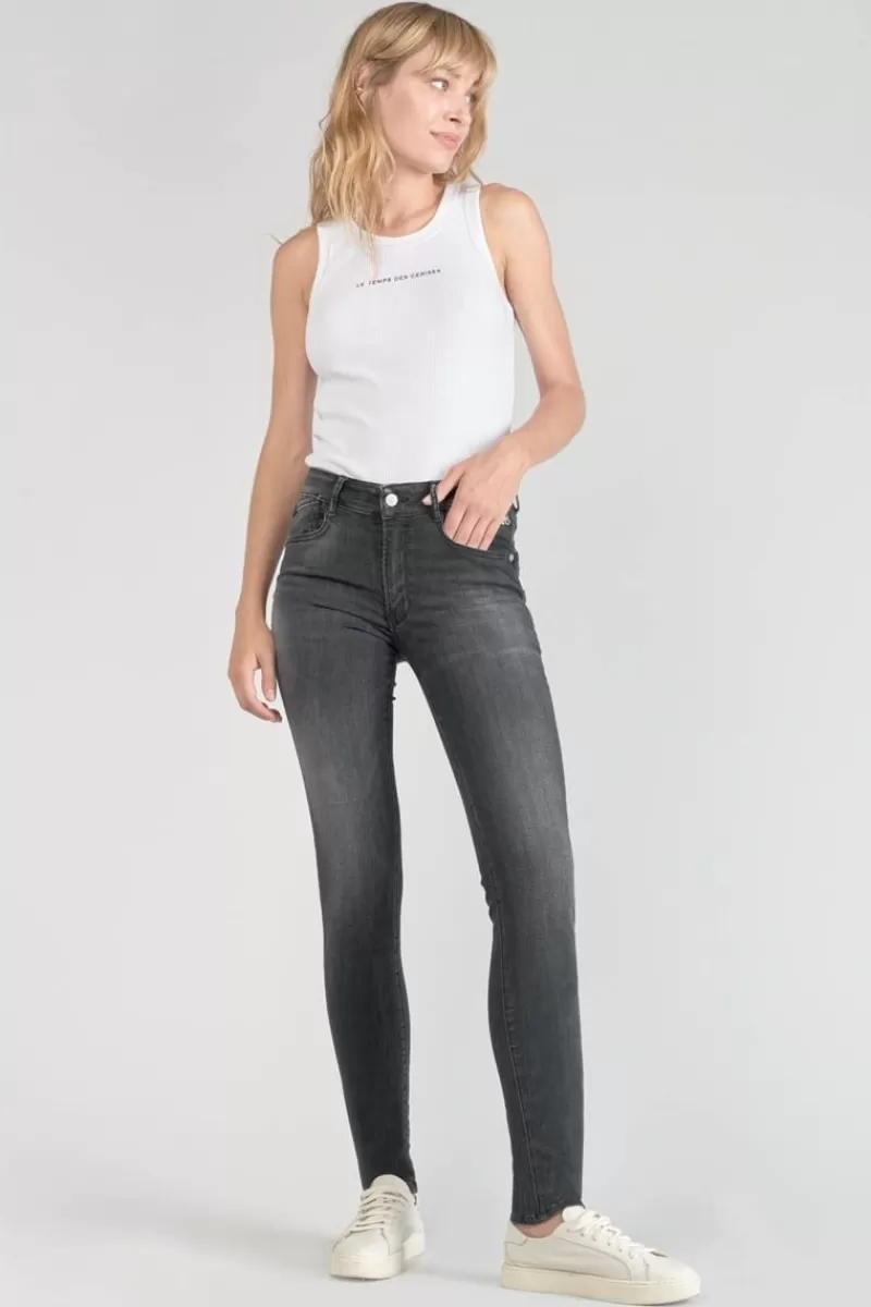 Le Temps des Cerises Coupe Slim-Peak Pulp Slim Taille Haute Jeans Noir N°1 Black / Black