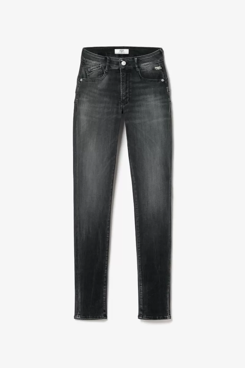 Le Temps des Cerises Coupe Slim-Peak Pulp Slim Taille Haute Jeans Noir N°1 Black / Black