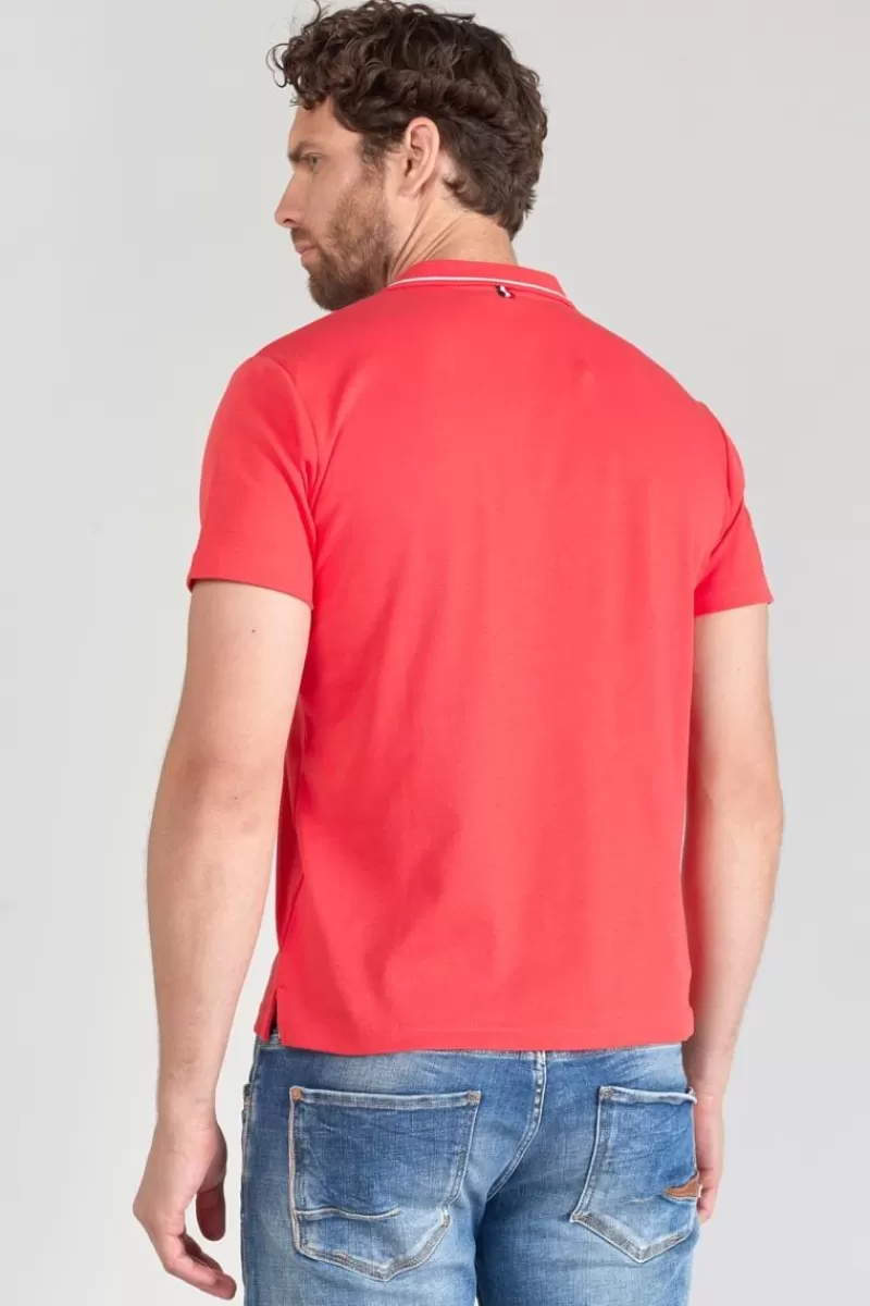 Le Temps des Cerises T-Shirts & Polos-Polo Aron Corail Piment