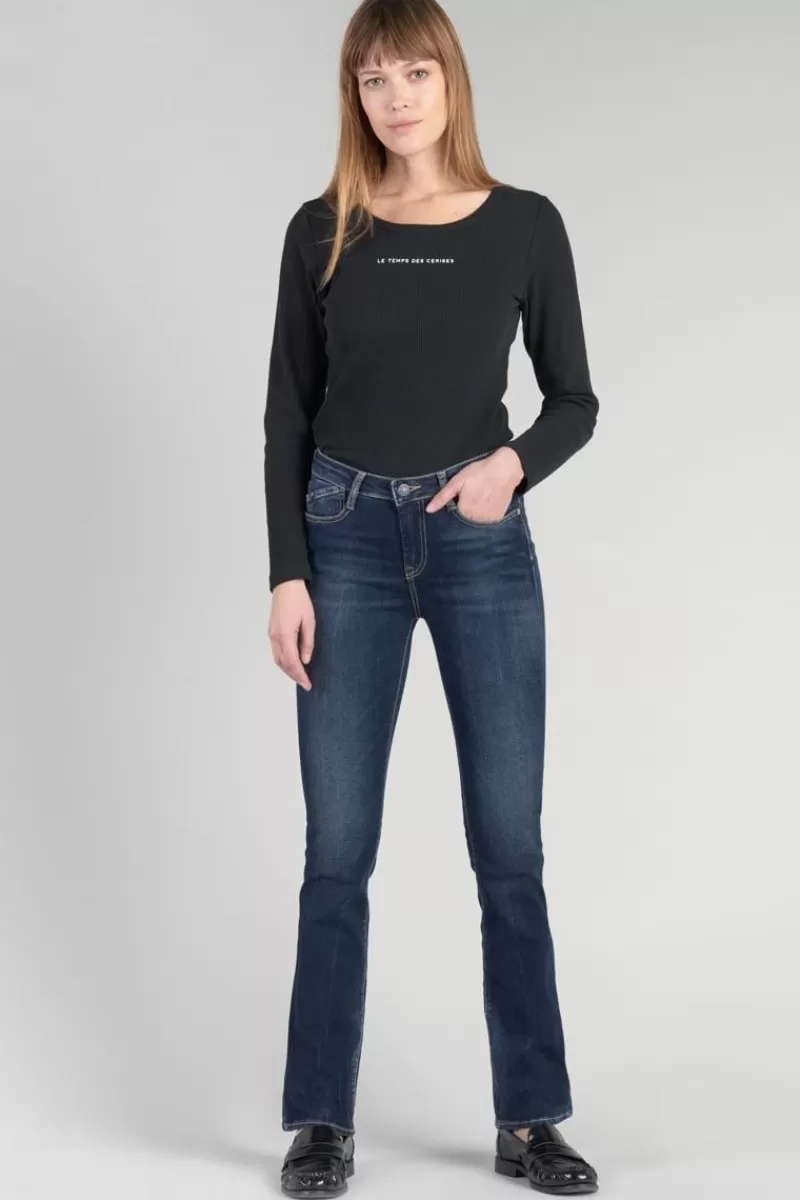 Le Temps des Cerises Coupe Flare / Bootcut-Power Bootcut Jeans Bleu N°1 Blue