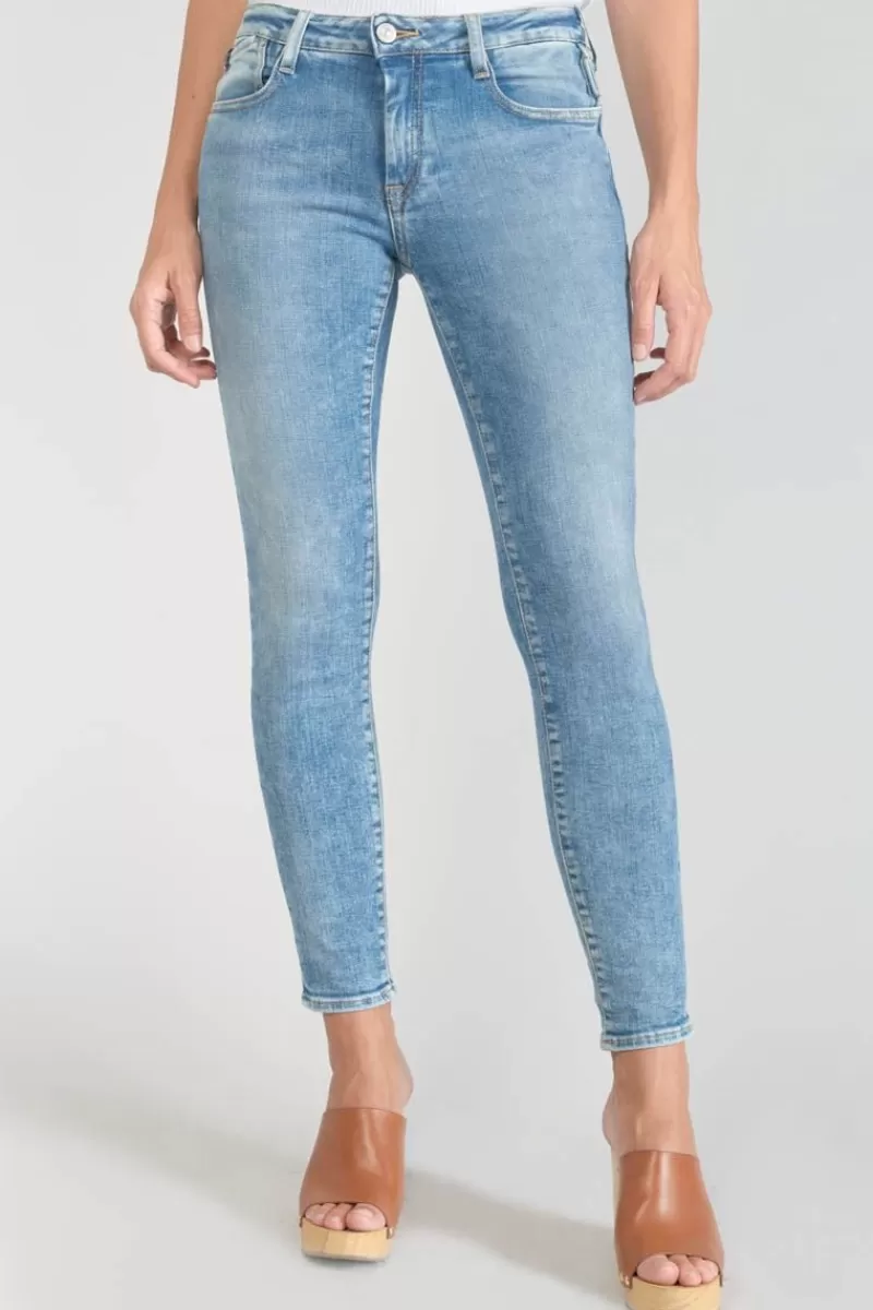 Le Temps des Cerises Coupe Skinny-Power Skinny 7/8Eme Jeans Bleu N°4 Blue