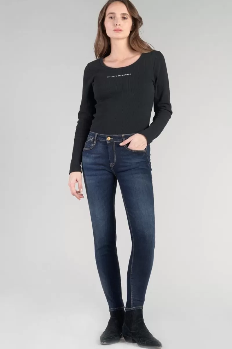 Le Temps des Cerises Coupe Skinny-Power Skinny 7/8Eme Jeans Bleu N°1 Blue